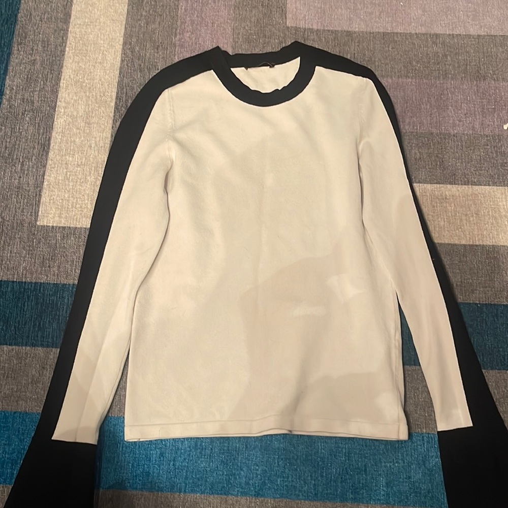 Louis Vuitton black and white shirt